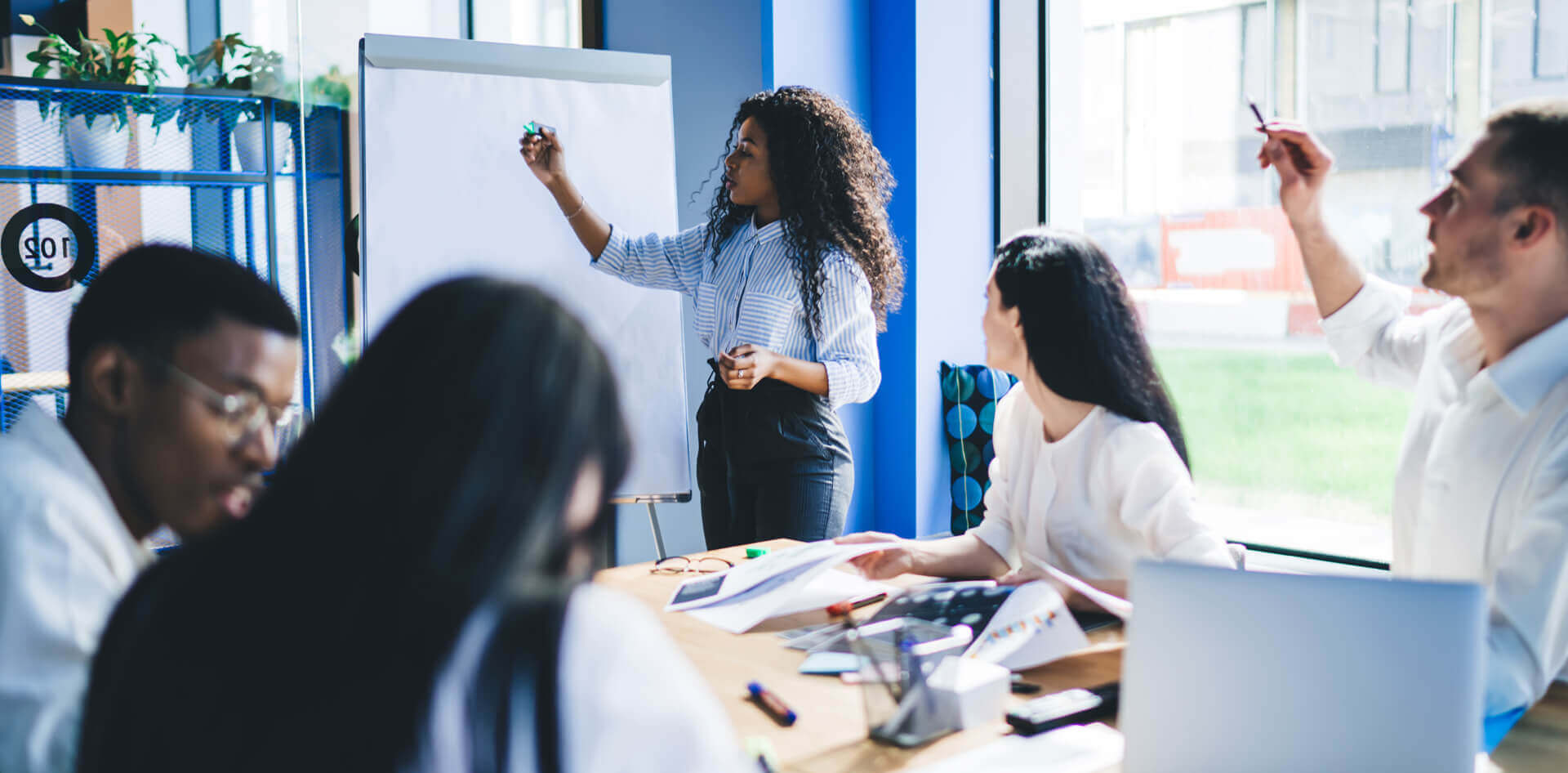 Outsourcing with B G in creative direction