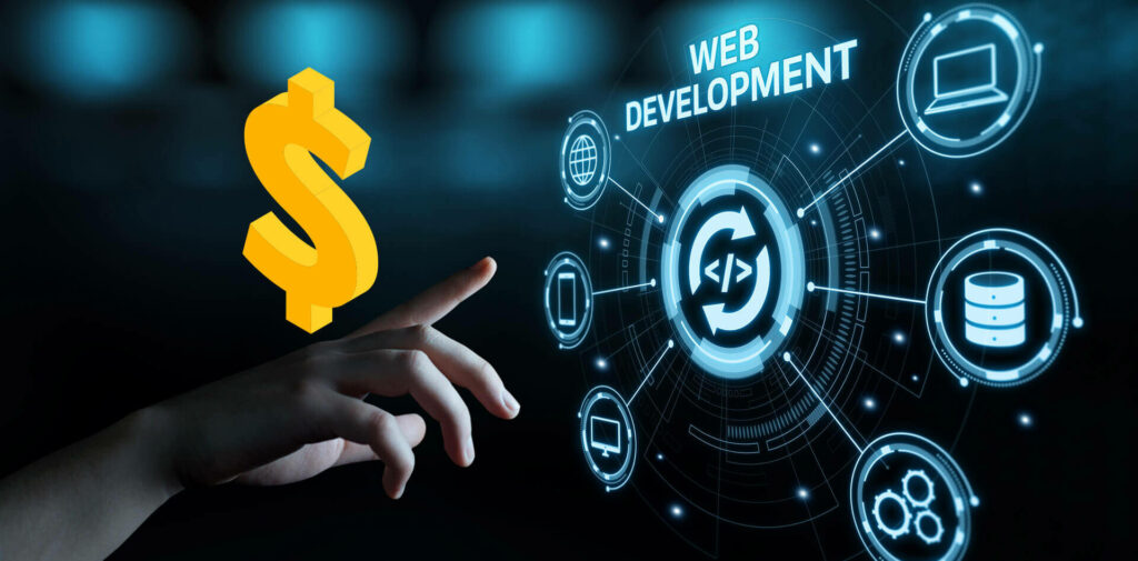 Web development pricing